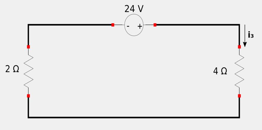 Superposition example circuit