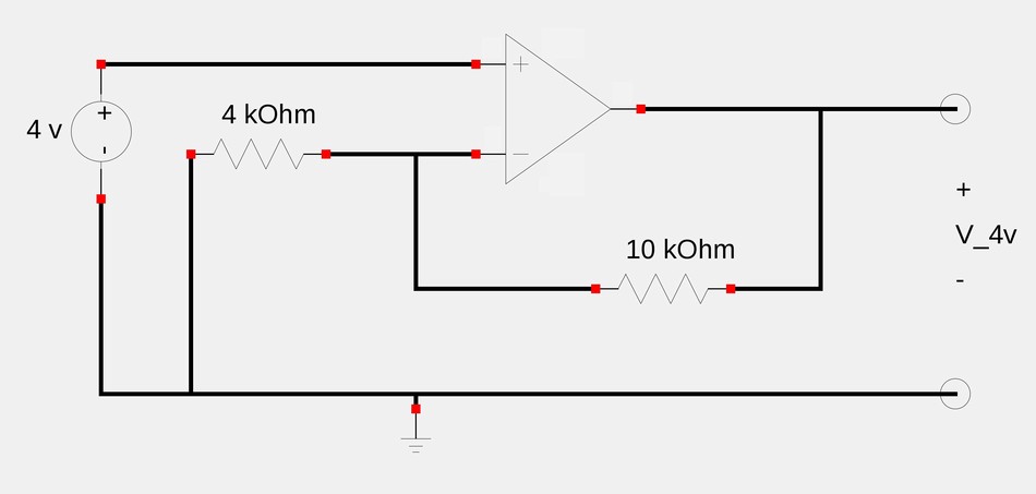 non-inverting op-amp example problem with superposition theorem