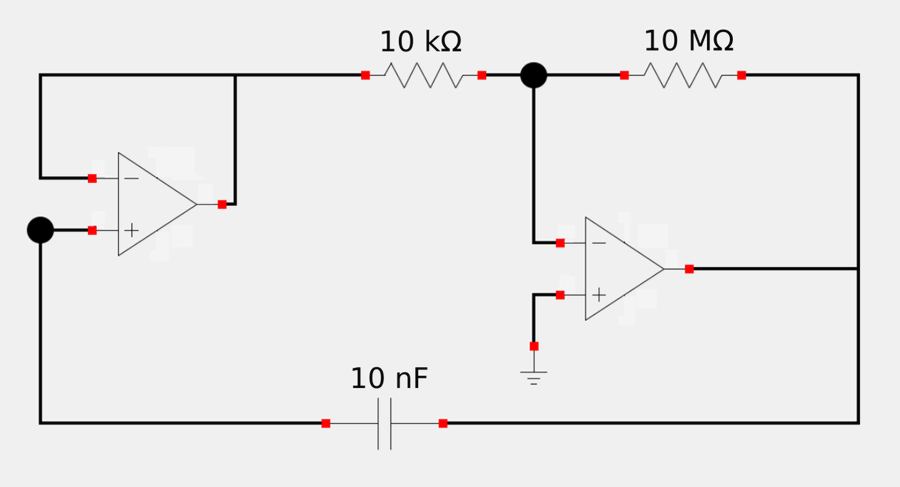 Capacitance multiplier circuit 