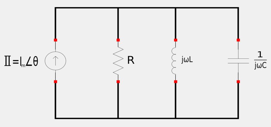 Parallel RLC circuit