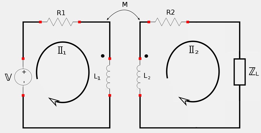 Mutually inductive circuit