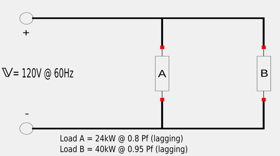 Power factor correction example circuit.