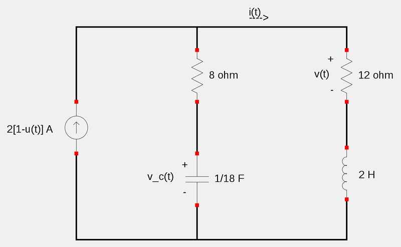General second order circuit example problem