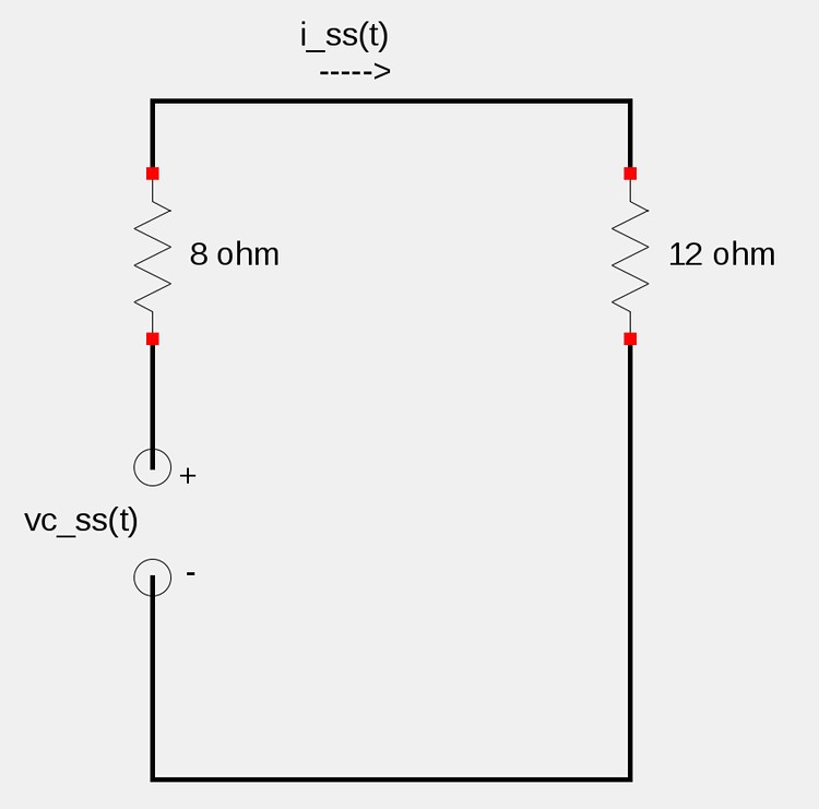 General second order circuit example problem