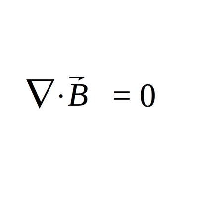 Maxwell's second equation in differential form