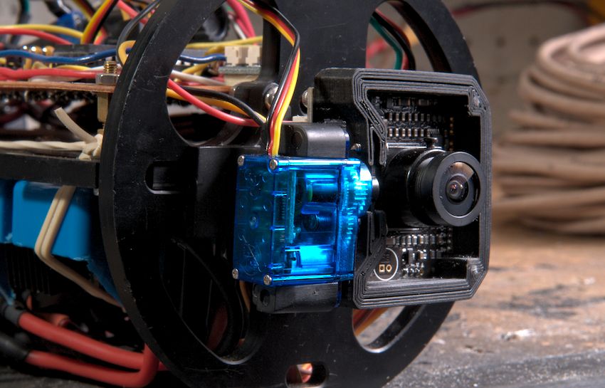 Analog camera for ROV