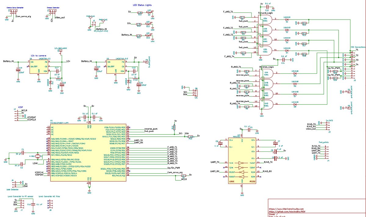ROV circuit schematic
