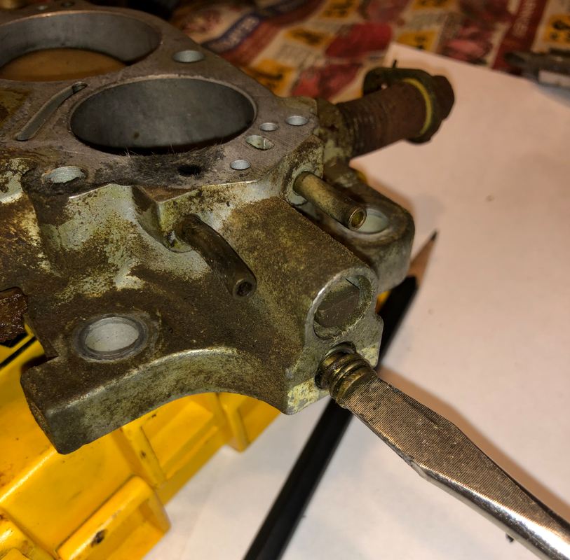  Toyota 22r Aisan carburetor idle mixture screw